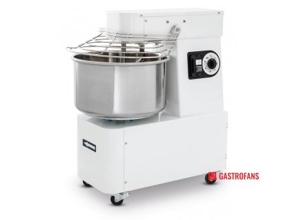 Špirálový mixér s pevnou misou a nádobou, 10 l, Prismafood, 35 kg/h, 10L, 230V/370W, 290x590x(H)580mm