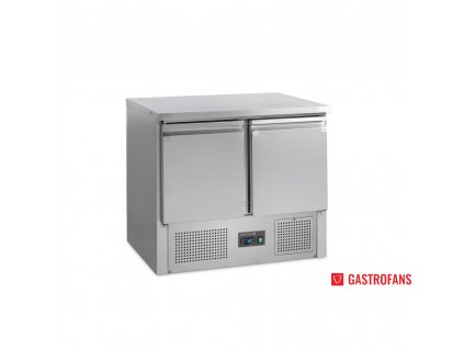 Chladiaci stôl s pracovnou doskou | SA 910 | 2 dvere GN 1/1