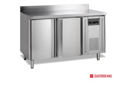 Mraziaci stôl | CF 7210 | 2 dvere GN1/1, nerez, so zadným lemom