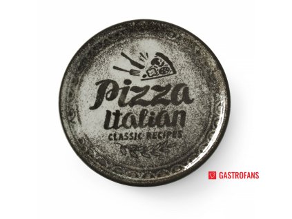 Pizza tanier Recipe Collection Black, HENDI, Čierna, ø330mm