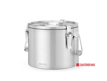 Termoska na prepravu potravín, HENDI, 10 l, ⌀300x(H)250mm