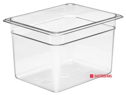 Nádoba Camwear GN 1/2 z polykarbonátu, Cambro, GN 1/2, 11,7 L, Priehľadná, 325x260x(H)200mm