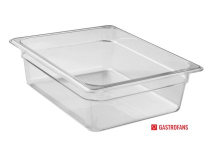 Nádoba Camwear GN 1/2 z polykarbonátu, Cambro, GN 1/2, 5,9 L, Priehľadná, 325x260x(H)100mm