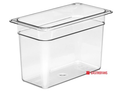 Nádoba Camwear GN 1/3 z polykarbonátu, Cambro, GN 1/3, 6,9 L, Priehľadná, 325x176x(H)200mm