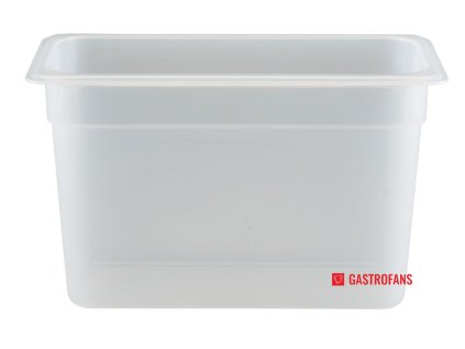 Nádoba z priehľadného polypropylénu GN 1/3, Cambro, GN 1/3, 6,9 L, Priehľadná, 325x176x(H)200mm