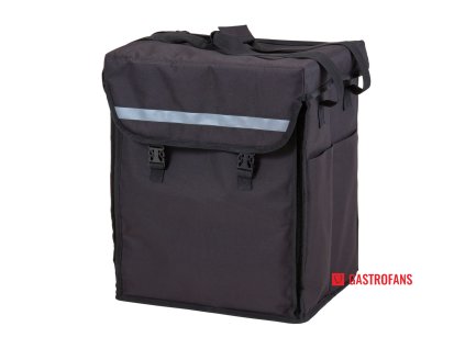 Termoizolačný batoh, skladací, s vyberateľnou priehradkou, Cambro, Objem: cca 40l, Čierna, 355x280x(H)430mm