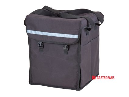 Termoizolačný batoh, skladací, s vyberateľnou priehradkou, Cambro, Objem: cca 78l, 78L, Čierna, 355x380x(H)430mm