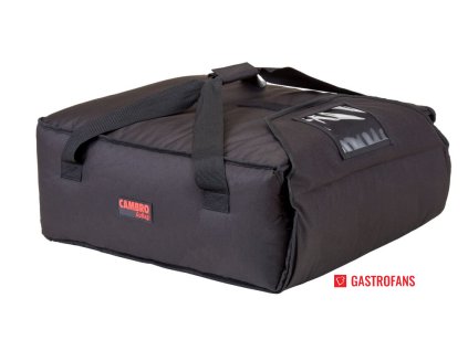 Termoizolačná taška na pizzu, Cambro, na 3 pizze s Ø 450 mm alebo 4 s Ø 400 mm, Čierna, 445x510x(H)190mm