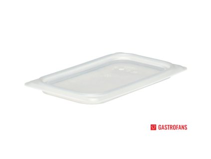Veko Camwear iba pre boxy GN radu Camwear a priehľadného polypropylénu, Cambro, GN 1/4, Priehľadná, 265xx(H)mm