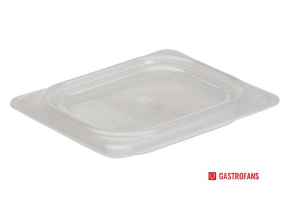 Veko Camwear iba pre boxy GN radu Camwear a priehľadného polypropylénu, Cambro, GN 1/8, Priehľadná, 161xx(H)mm