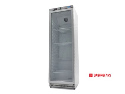 Jednodverová chladiaca skriňa Maxima | 400 l | nerez | presklená Maxima