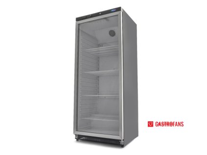 Jednodverová chladiaca skriňa 600 l | čierna Maxima