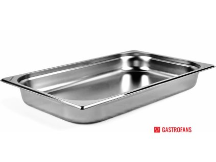 Gastronádoba 1/1 GN 65 mm, nerezová, plná