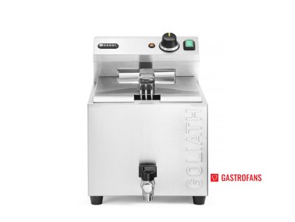 Fritéza XL s vypúšťacím kohútom HENDI GOLIATH, 400V/10200W  Hendi