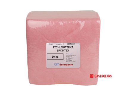 801 2 spontex rychlouterka 30ks ruzova