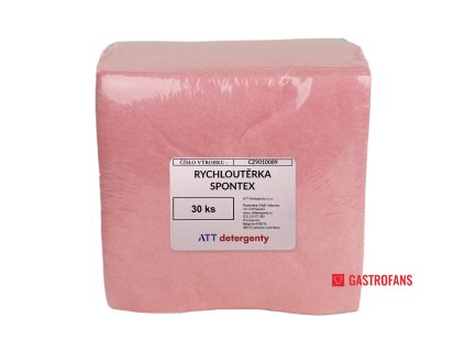 801 2 spontex rychlouterka 30ks ruzova