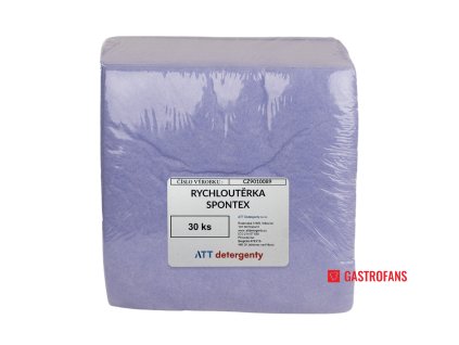 801 1 spontex rychlouterka 30ks modra