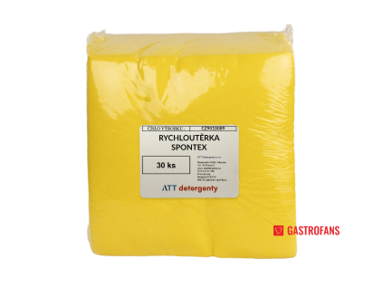 801 4 spontex rychlouterka 30ks zluta