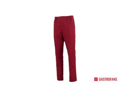 BRIGADE MESH kuchařské kalhoty bordo