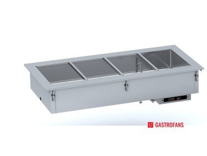Vstavaný bain-marie ohrev 3/1 - automatické dopúšťanie vody