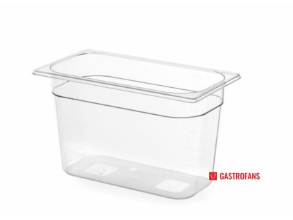 96144 gastronadoba 1 3 pc transparent 5 7 l 325x176x h 150 mm