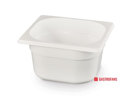96627 gastronadoba 1 6 pc white white 1 6 l 176x162x h 100 mm