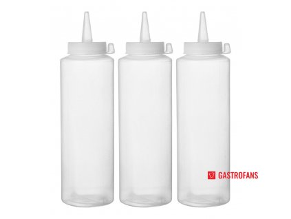 99024 3 davkovaci lahve transparent 0 2 l 50x h 185 mm