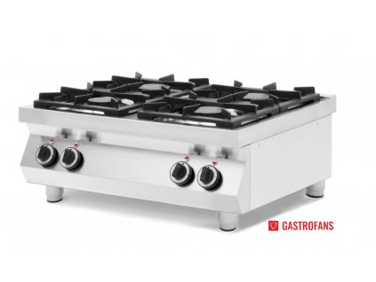 103008 plynovy horak kitchen line 4 horaky stolni model 800x700x h 310 mm