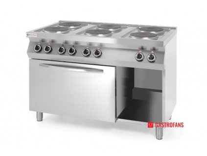 107565 elektricky varic kitchen line 6 plotynek s konvektomatem gn 1 1 elektricky sporak 6 plotynkovy s konvektomatem