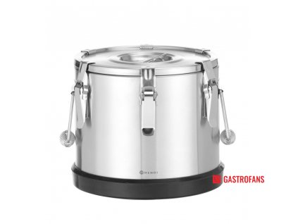 129843 nerezova termoska kitchen line pro prepravu potravin 10l stribrna
