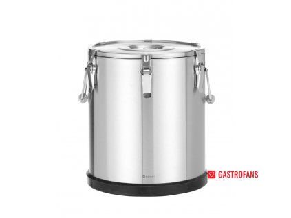 129852 nerezova termoska kitchen line pro prepravu potravin 36l stribrna