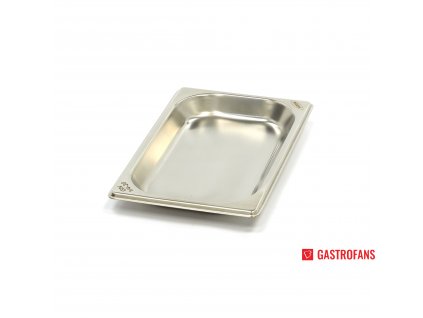 148497 2 gastronadoba 1 4 gn 2 cm hluboka 26 5 x 16 2 cm nerezova ocel
