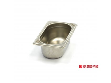 148527 2 gastronadoba 1 9 gn hloubka 6 5 cm 17 6 x 10 8 cm nerezova ocel