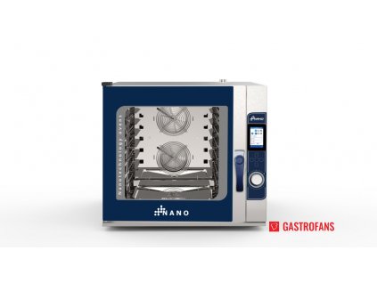 150978 nano max 7 gn 1 1 konvekcni parni trouba s dotykovym displejem cisticim systemem a sondou hendi 400v 10 5kw