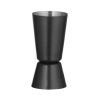Jigger, Bar up, 25ml/35ml, Čierna, o40x (H) 75mm