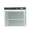 Mraznička | 400 l | s presklenými krídlovými dverami v čiernej farbe  Maxima
