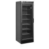 Mraziaca skriňa |UFSC371G Black L/H| s ľavými presklenými dverami – 270 l  TEFCOLD