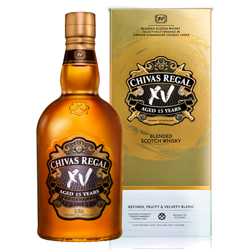 Whisky Chivas Regal XV 15YO v kartonu 40% 0,7l