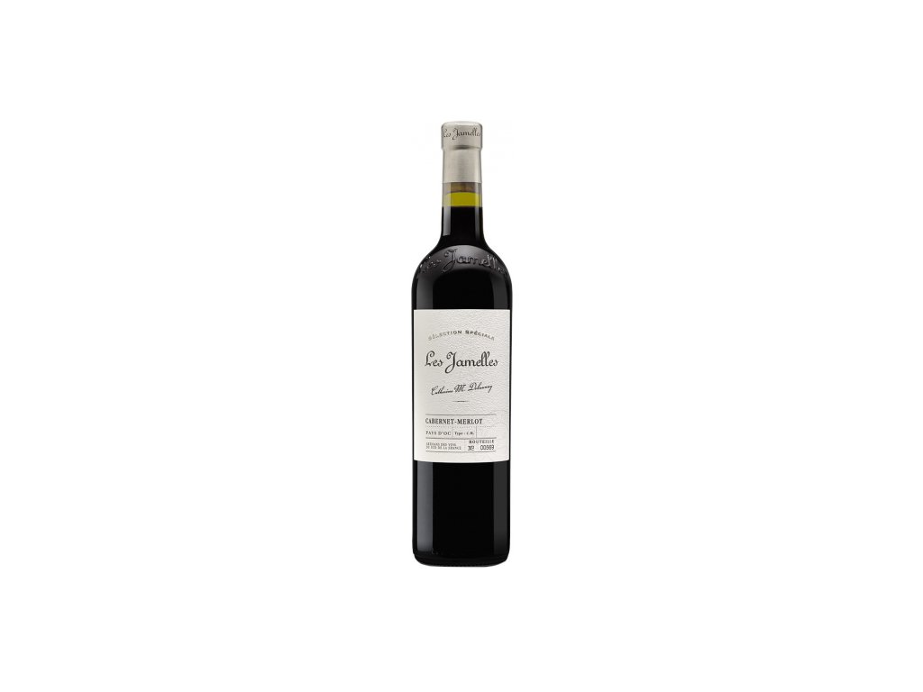 Screenshot 2024 04 17 at 13 12 05 VinumBonum – specialista na moravská vína víno – Cabernet Sauvignon Merlot Les Jamelles Languedoc Rousillon (2020)