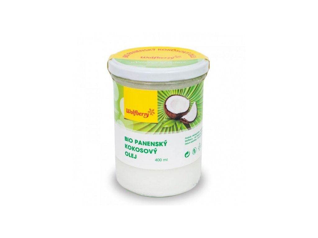 Panenský kokosový olej Wolfberry BIO 400 ml