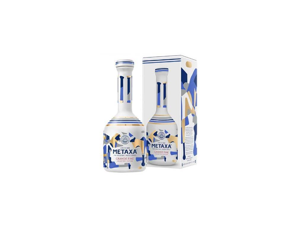 Metaxa Grande Fine porcelan 15YO 0,7l edice 2017