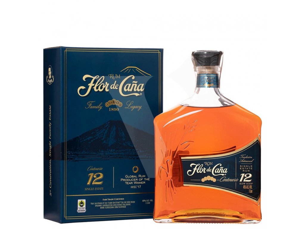 Flor de Caňa Centenario 12 YO 1 l