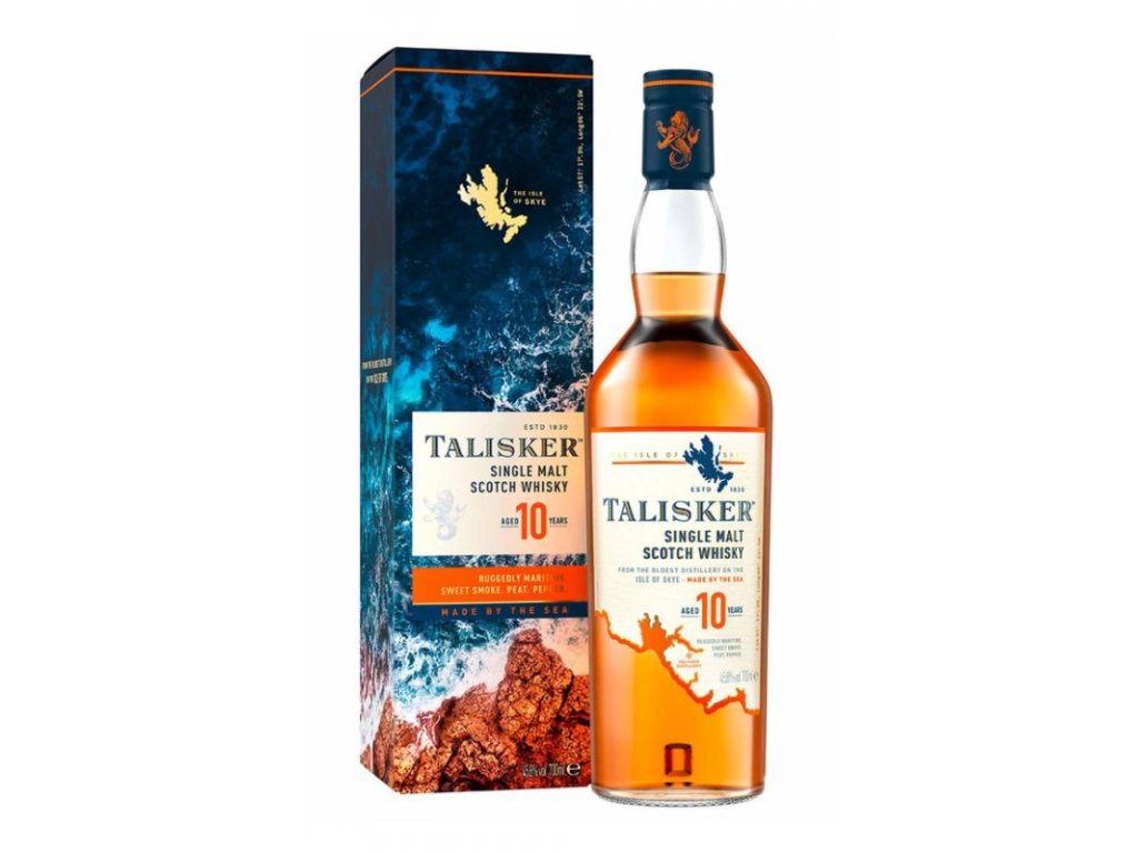Talisker 10 yo Single Malt 0,7l 45,8%