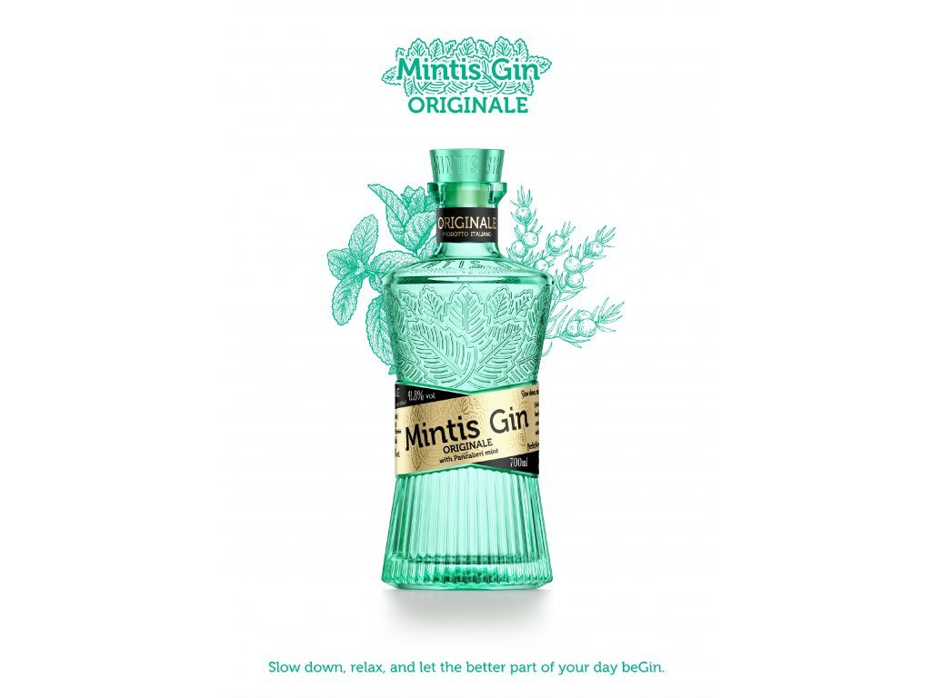 Mintis Gin Originale 41,8% 0,7 l (holá láhev)