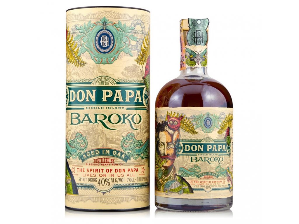 Don Papa BAROKO 40% Vol. 0,7l