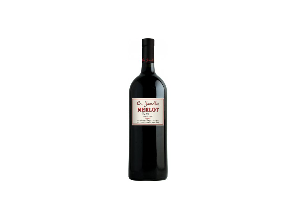 Screenshot 2022 05 20 at 13 20 57 VinumBonum – specialista na moravská vína víno – Merlot Les Jamelles Languedoc Rousillon (2018)