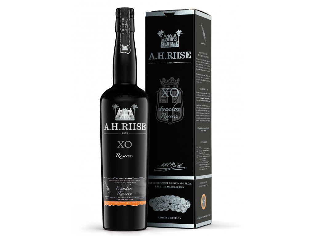 A.H. Riise A. H. Riise XO Founders Reserve batch V 44,4% 0,7 l (karton)