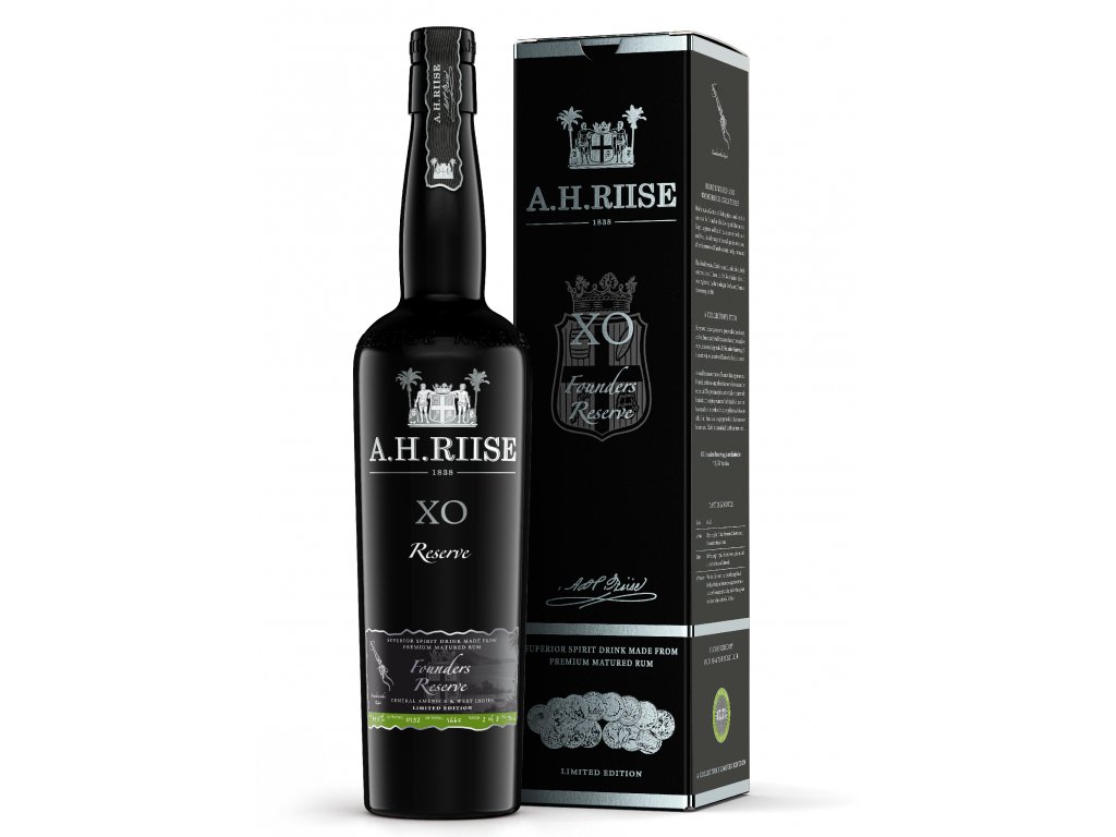 A.H. Riise XO Founder's Reserve Batch 6 45,5% 0,7l (dárkové balení kazeta)