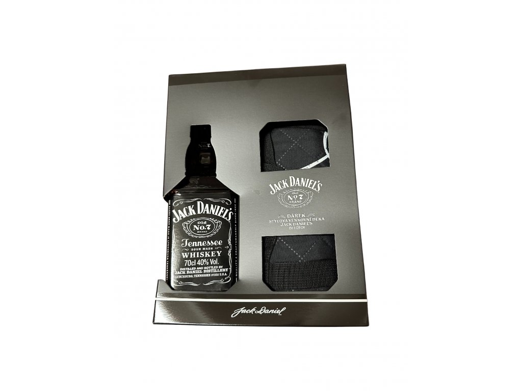 Whiskey Jack Daniels 40% 0,7 l (dárkové balení párty deka)