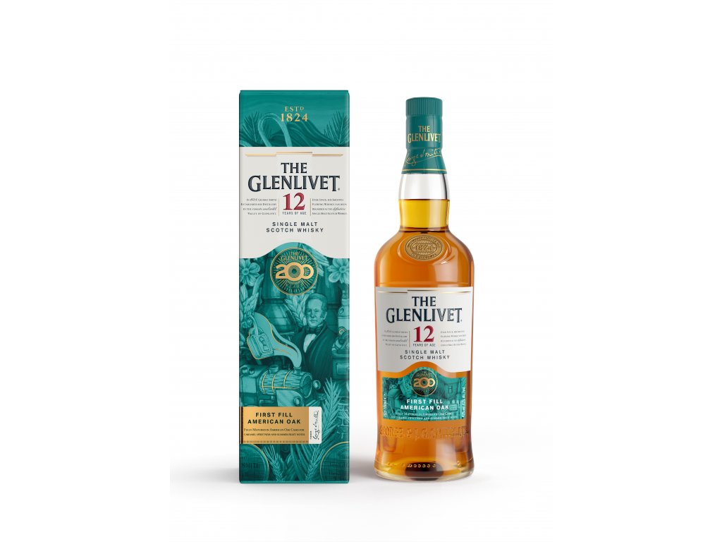 Whisky Glenlivet 12YO Limited Edition 200 let 43% 0,7 l (karton)